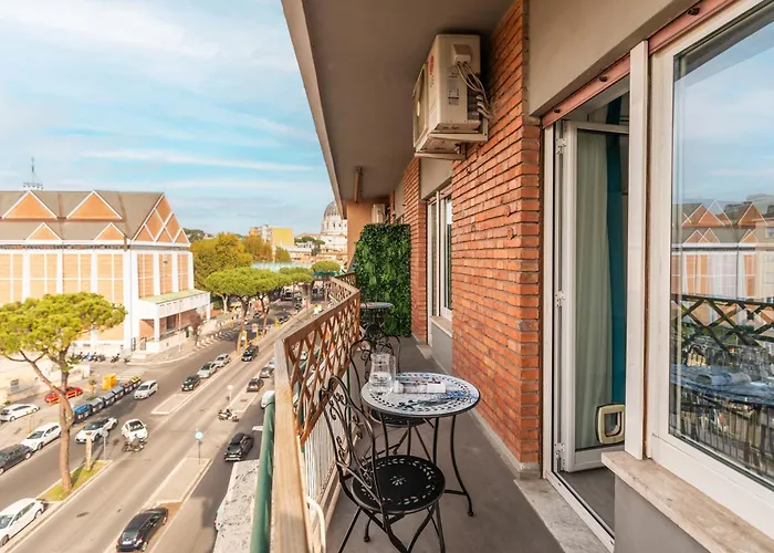 Luxury 3Br Residence St Peter'S View Near Vatican 3Ba Apartamento